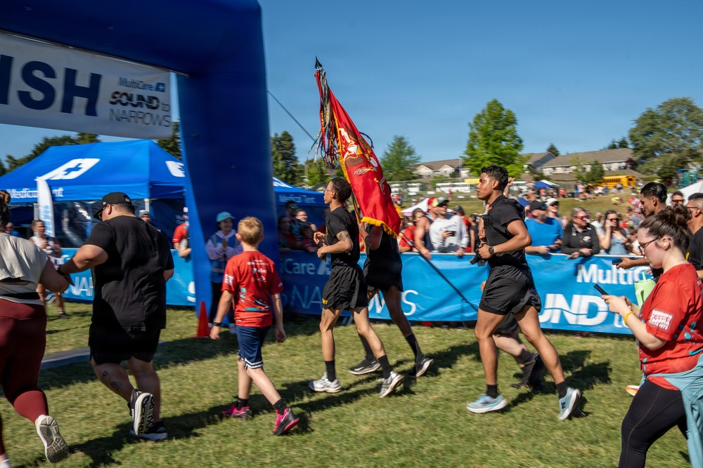 Sound to Narrows 12k Military Run