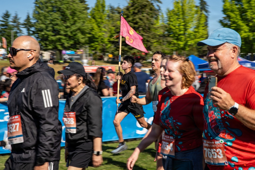 Sound to Narrows 12k Military Run