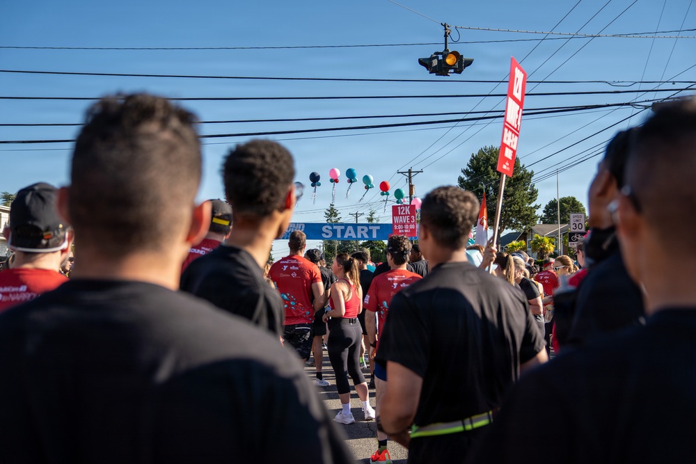 Sound to Narrows 12k Military Run