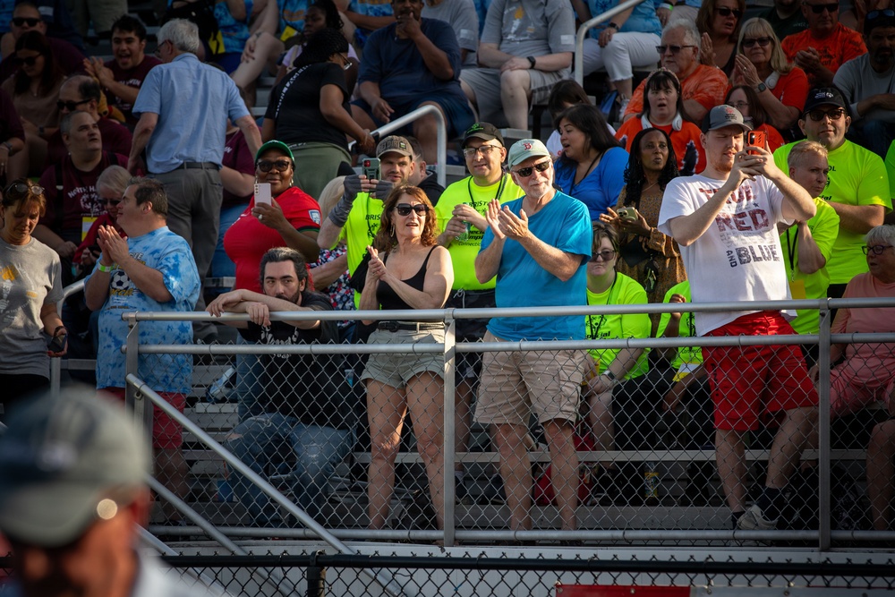 Connecticut National Guard Supports Special Olympics Opening Ceremony
