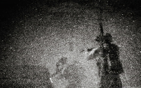 EOD Technicians Conduct a Night Drill