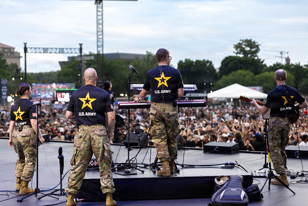 Downrange plays UFC Freedom 250 Fan Fest