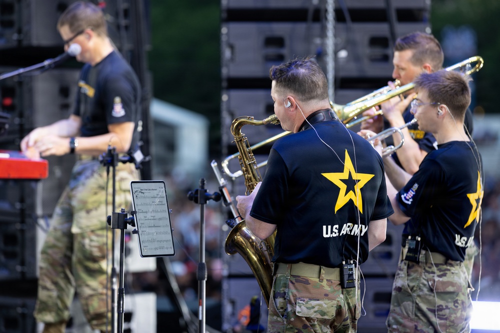Downrange plays UFC Freedom 250 Fan Fest