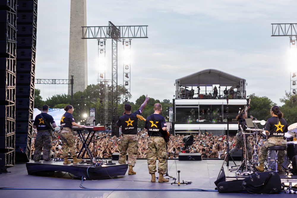 Downrange plays UFC Freedom 250 Fan Fest
