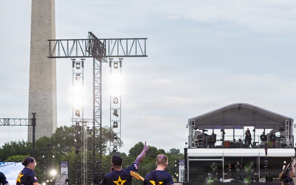 Downrange plays UFC Freedom 250 Fan Fest
