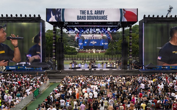 Downrange plays UFC Freedom 250 Fan Fest