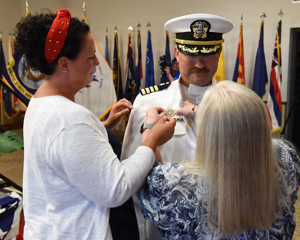Nickell relieves Jurica as Commanding Officer of NAS Corpus Christi