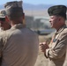ITX 3-26 | MWSS 473 is greeted by U.S. Marine Corps Col. Joel A. Vanbrunt