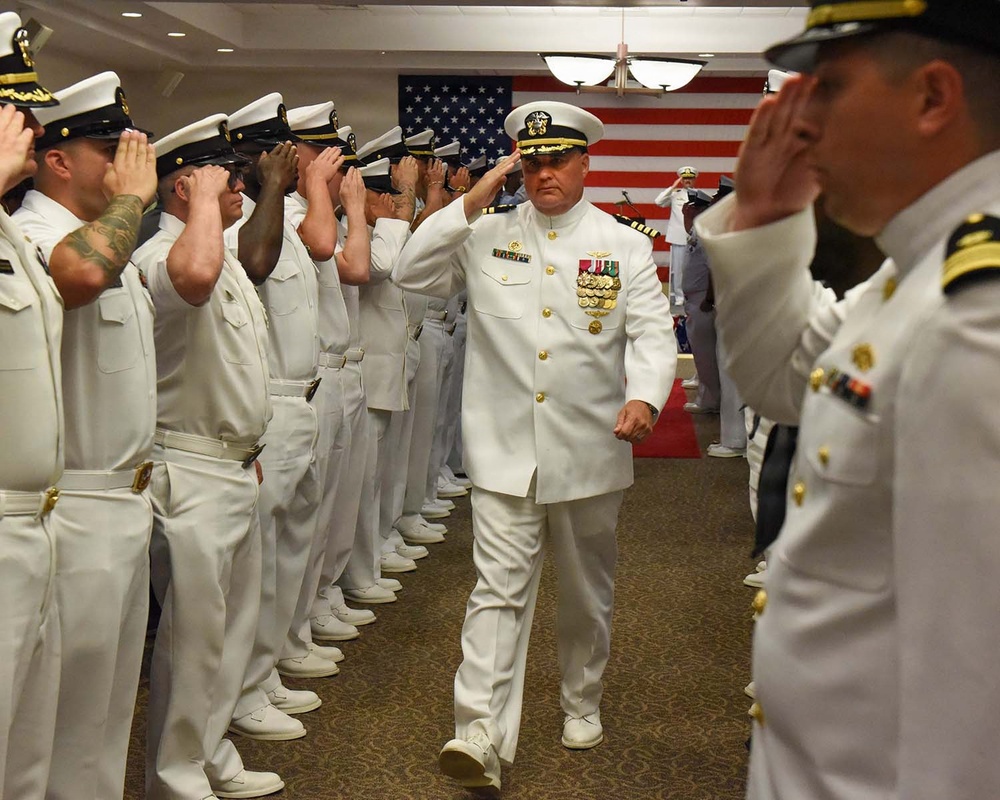 Nickell relieves Jurica as Commanding Officer of NAS Corpus Christi