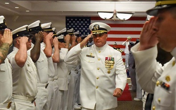 Nickell relieves Jurica as Commanding Officer of NAS Corpus Christi
