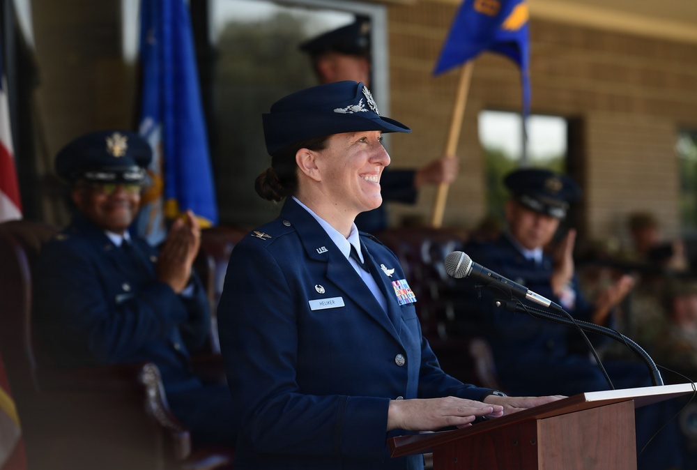 81st TRG welcomes Col. Heliker as new commander