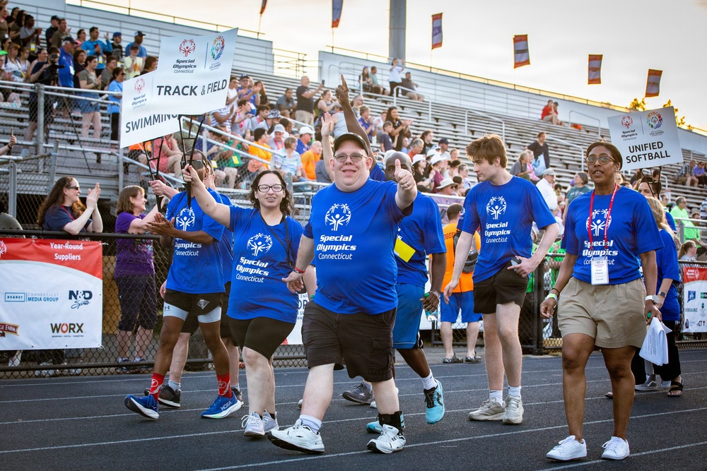 Connecticut National Guard Supports 2026 Special Olympics Opening Ceremony