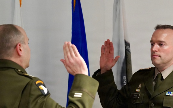 CPE ES2 CONGRATULATES MAJOR BOLIN ON HIS PROMOTION