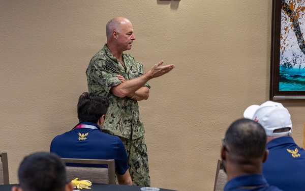 Vice Adm. Scott Gray Meets Team Navy at Warrior Games 2026