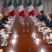 SW Hosts Italian MINDEF at Pentagon