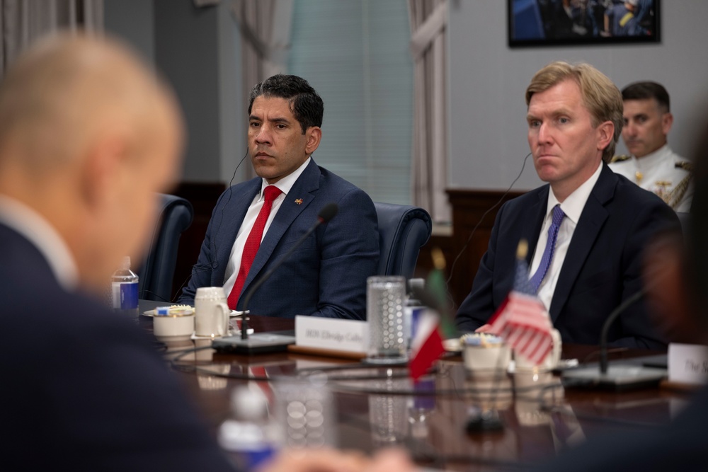 SW Hosts Italian MINDEF at Pentagon