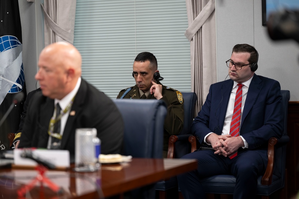 SW Hosts Italian MINDEF at Pentagon