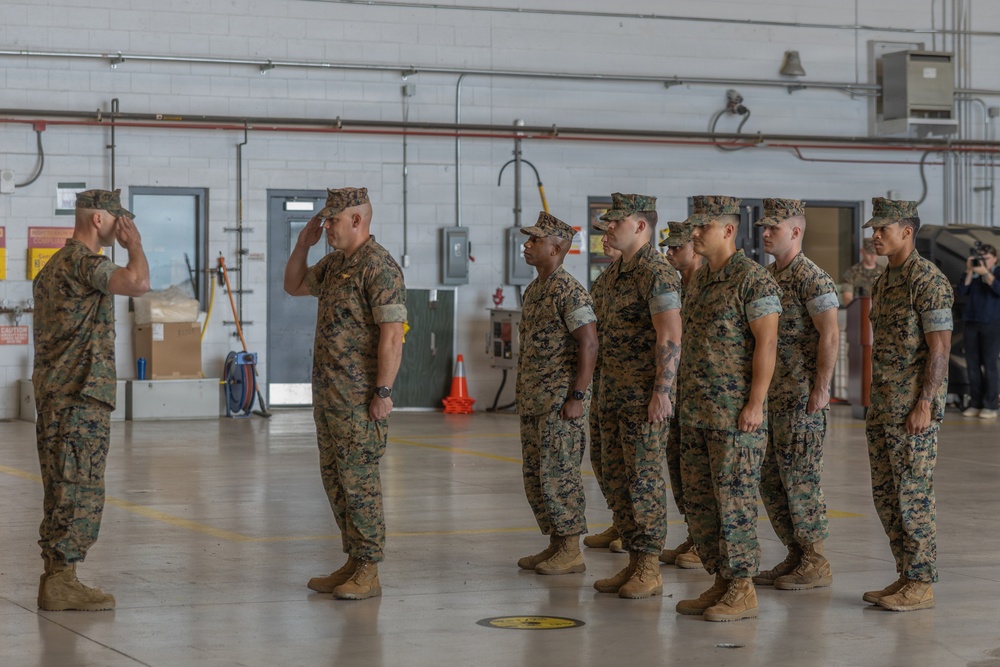 VMFT-402 Change Of Command