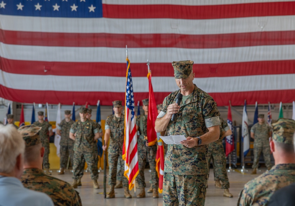 VMFT-402 Change Of Command