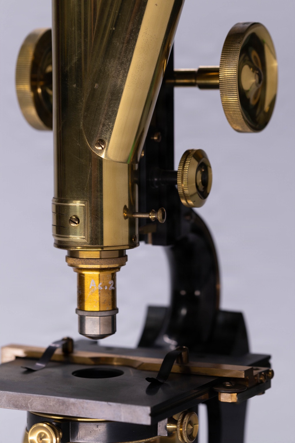 Greenough-style microscope