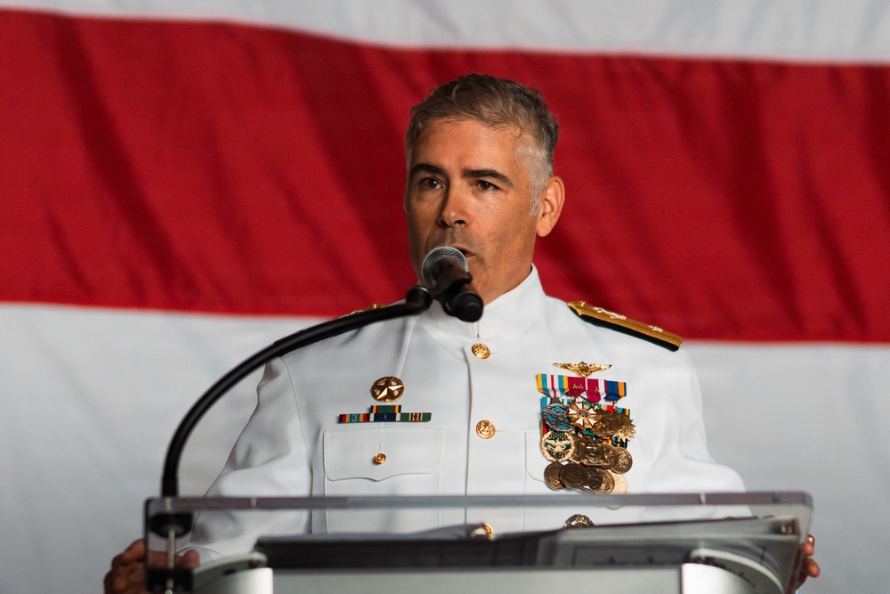 Carrier Strike Group 2 holds change of command