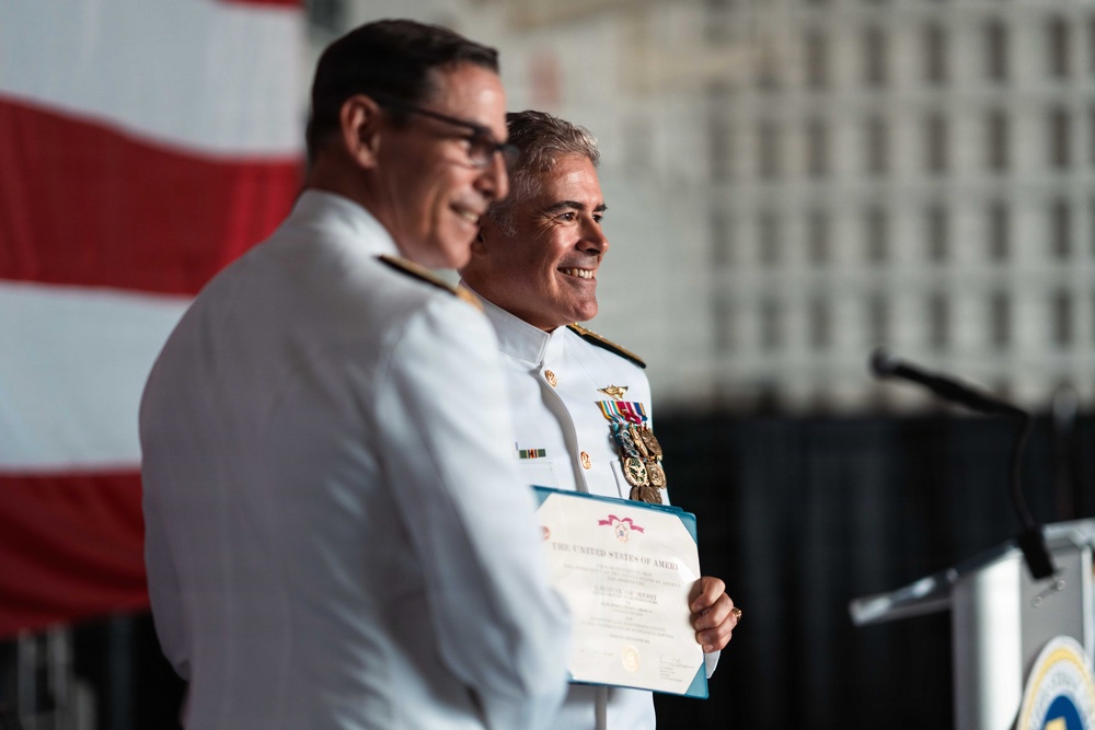 Carrier Strike Group 2 holds change of command