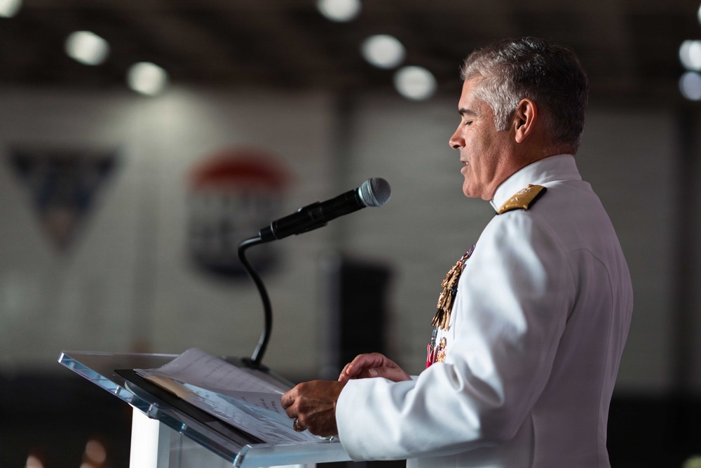 Carrier Strike Group 2 holds change of command