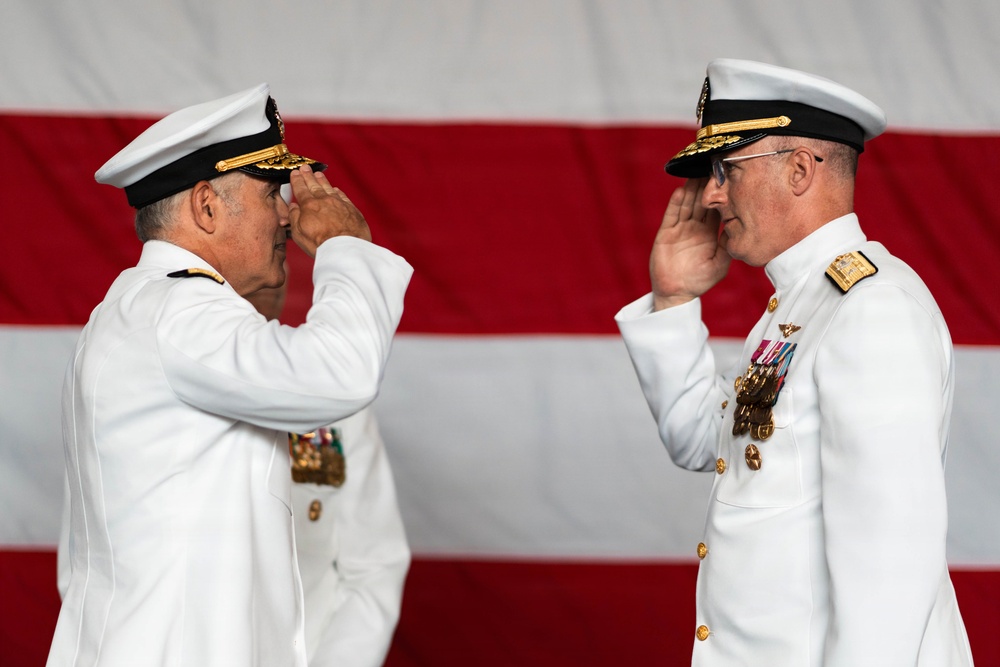 Carrier Strike Group 2 holds change of command