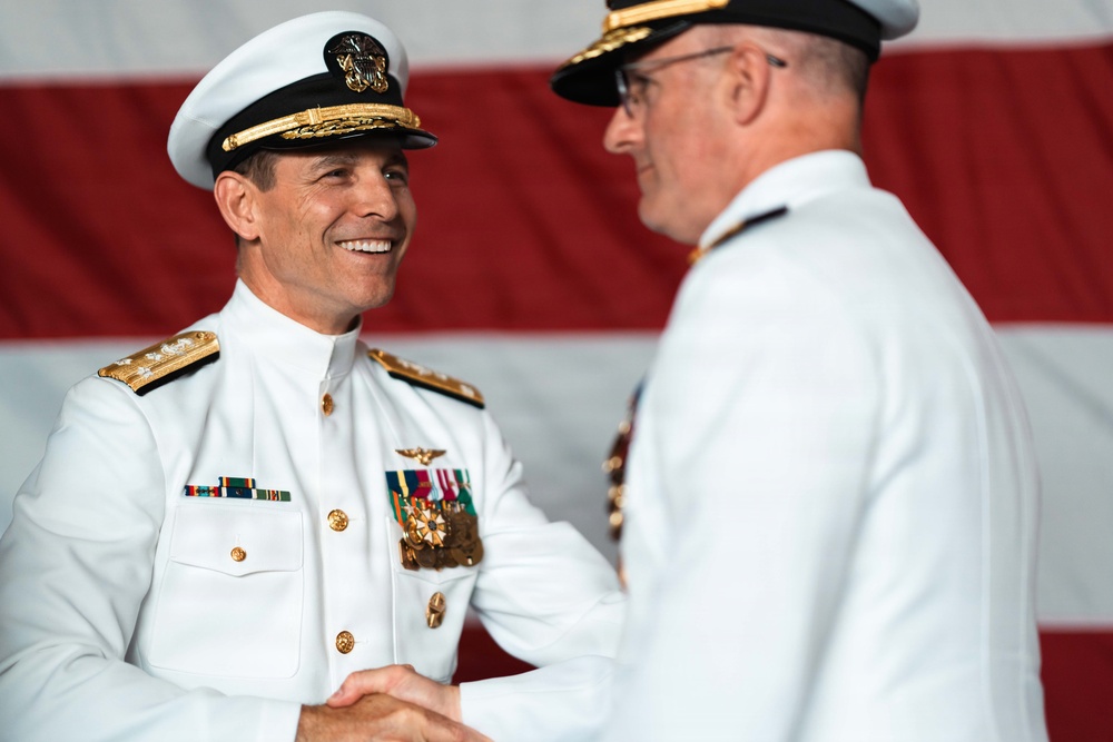 Carrier Strike Group 2 holds change of command