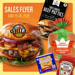 Find Big Flavor, Bigger Savings with “Thrill of the Grill” in  Commissary Sales Flyer,  June 15–28