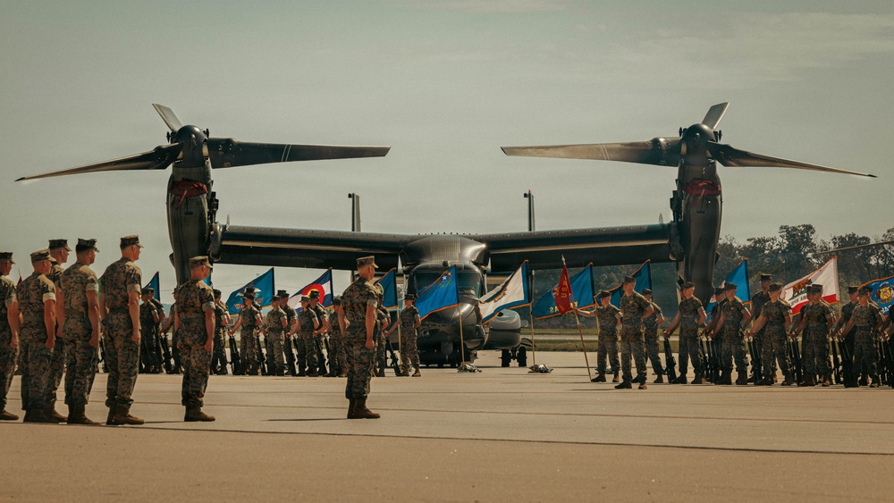 Marine Helicopter Squadron One Hosts a Change of Command Ceremony 2026