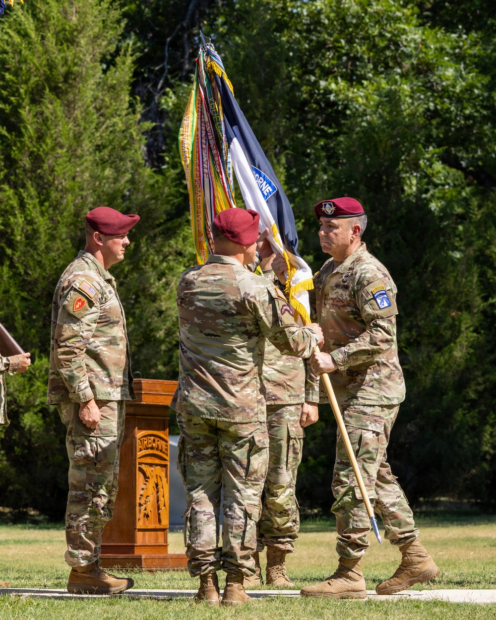 XVIII Airborne Corps Change of Responsibility Ceremony