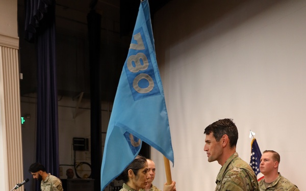 Operations Support Element Change of Command Ceremony 01