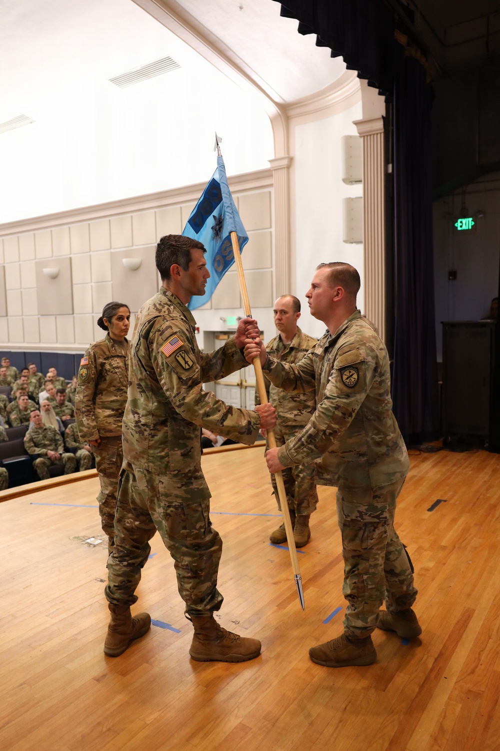 Operations Support Element Change of Command Ceremony 02