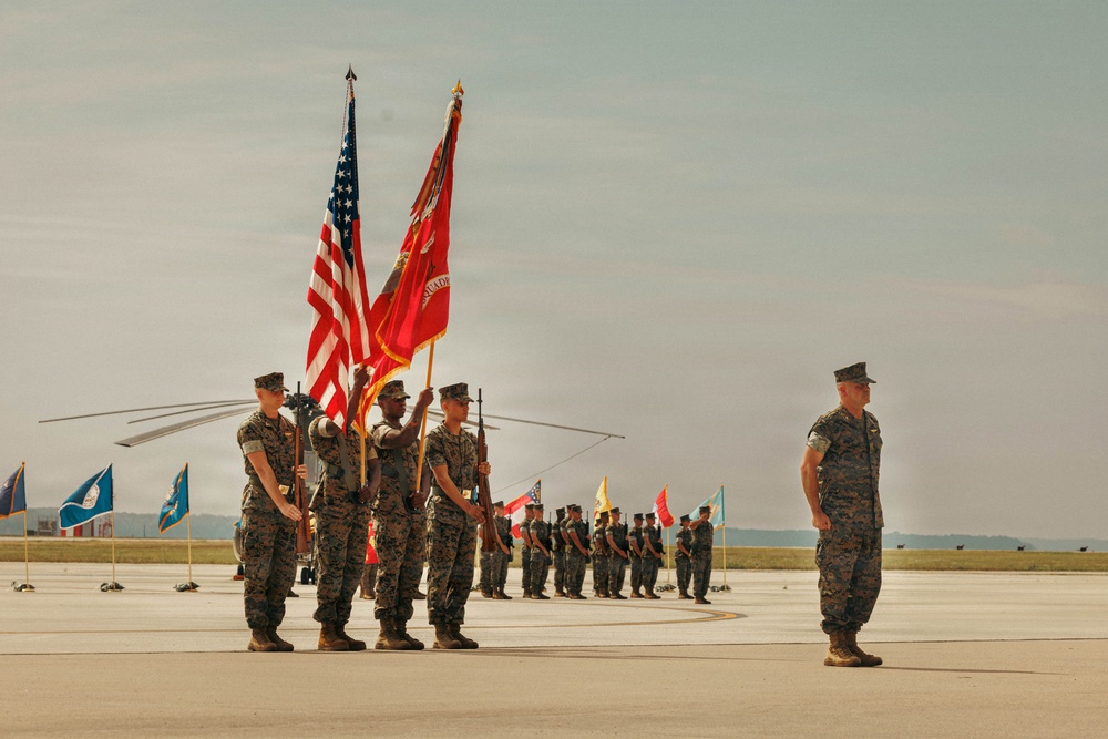 Marine Helicopter Squadron One Hosts a Change of Command Ceremony 2026