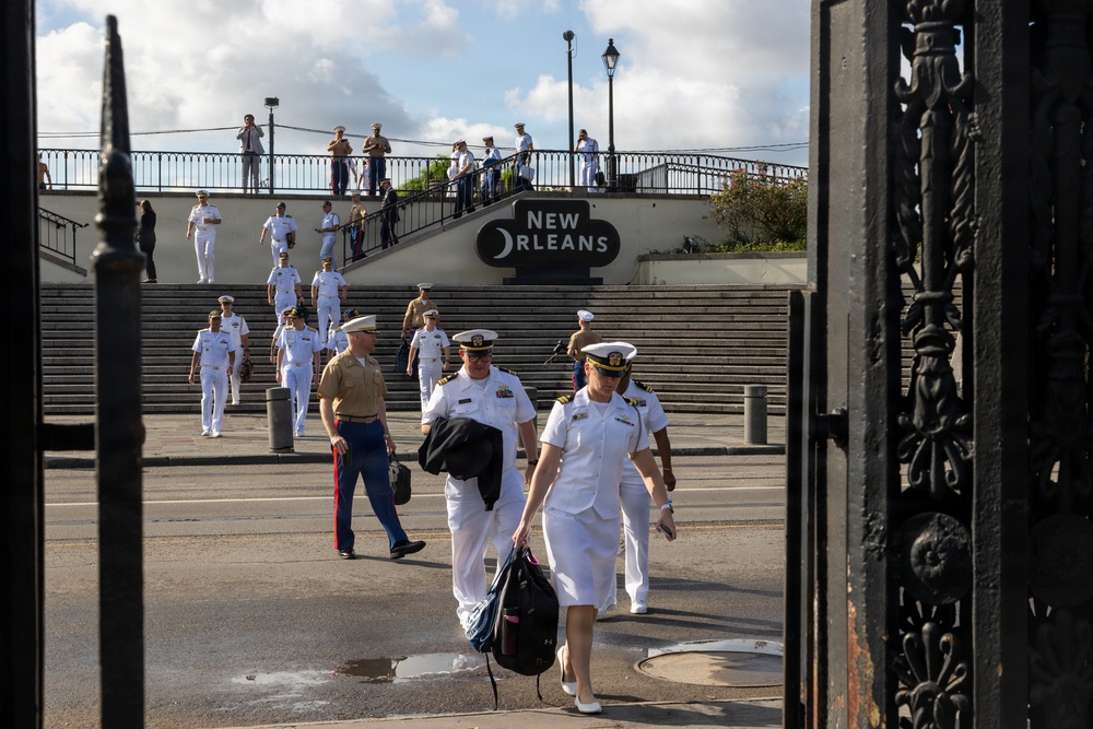 U.S. Brazil Maritime Staff Talks Closing Ceremony