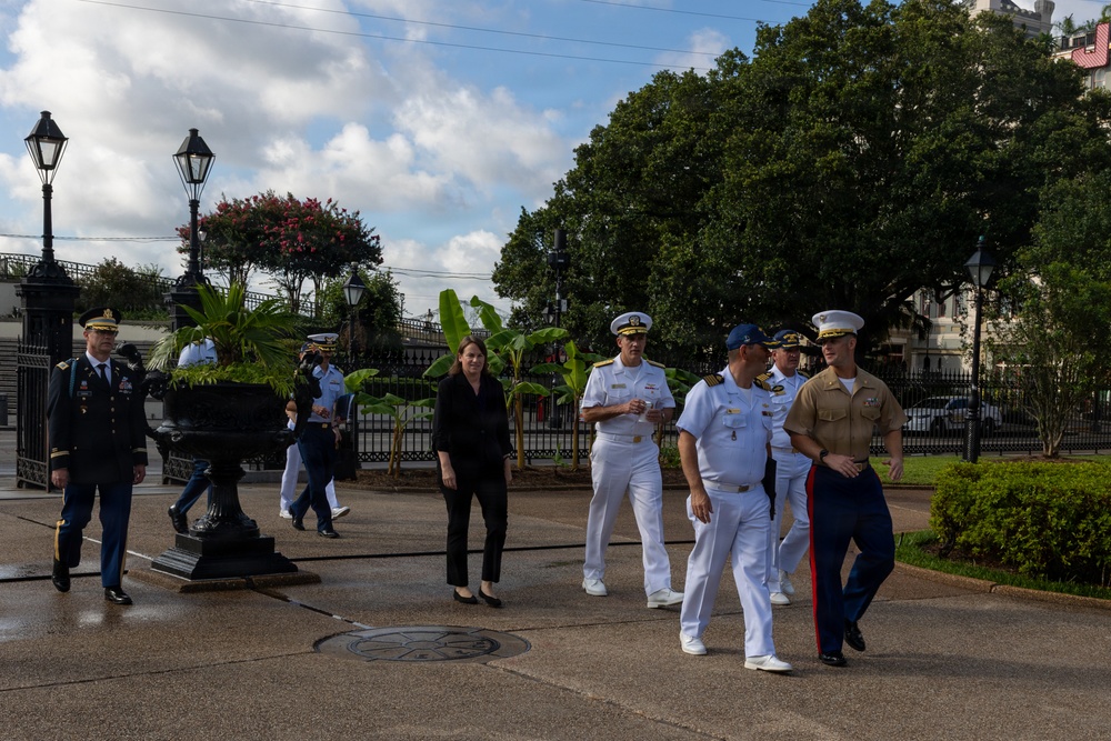U.S. Brazil Maritime Staff Talks Closing Ceremony