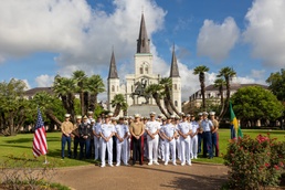 U.S. Brazil Maritime Staff Talks Closing Ceremony