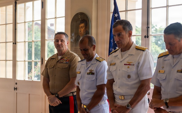 U.S. Brazil Maritime Staff Talks Closing Ceremony