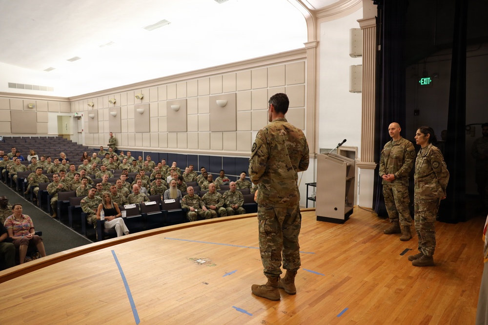 Operations Support Element Change of Command Ceremony 05