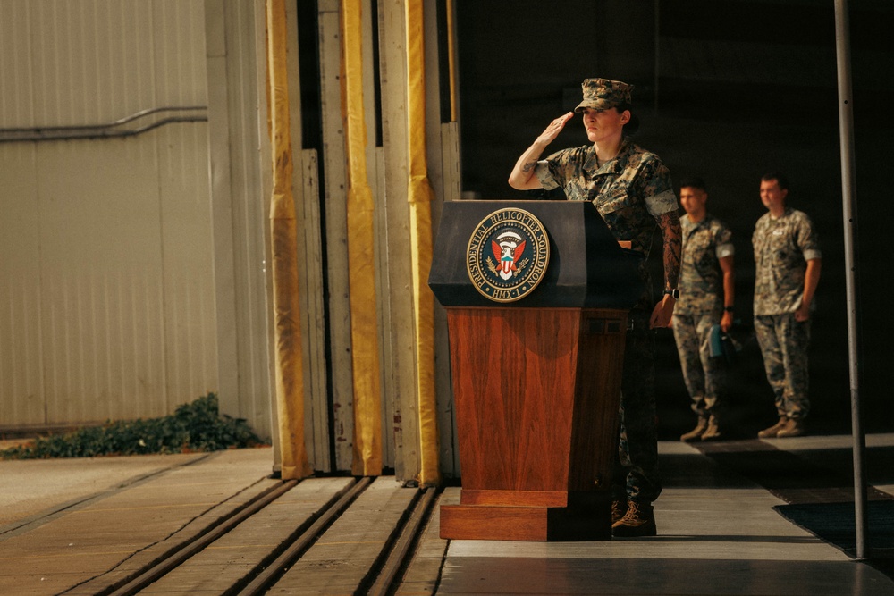 Marine Helicopter Squadron One Hosts a Change of Command Ceremony 2026