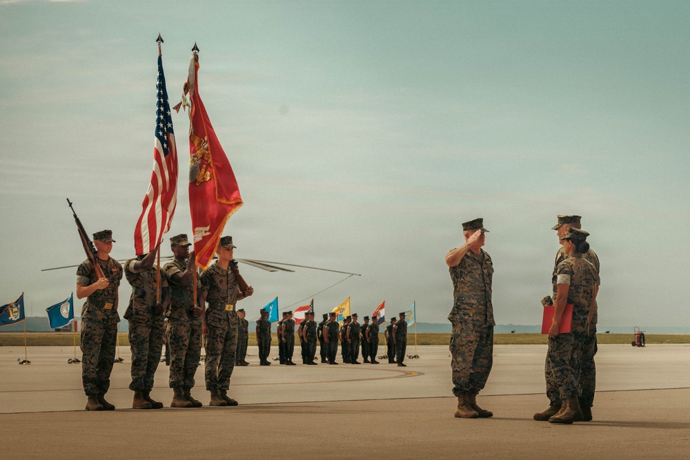 Marine Helicopter Squadron One Hosts a Change of Command Ceremony 2026