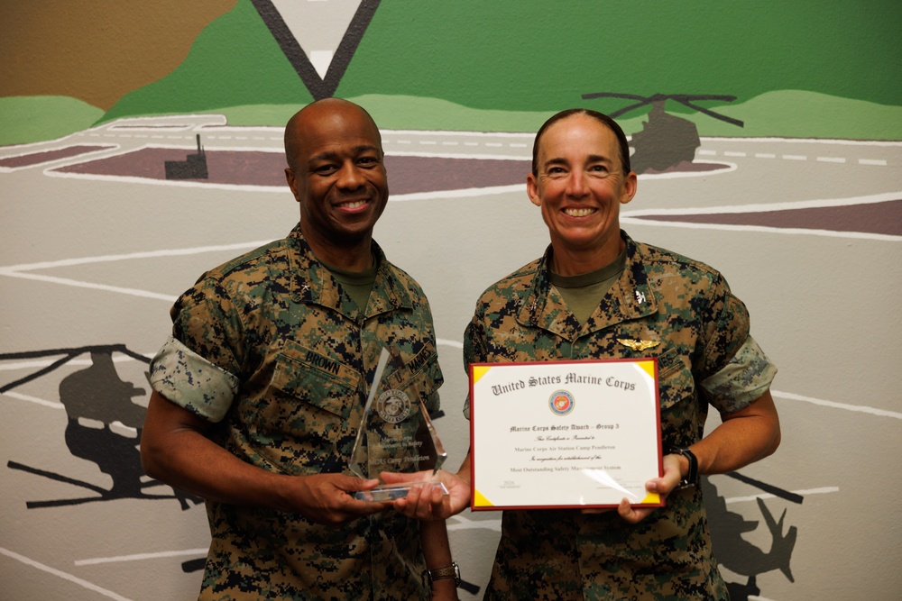 Marine Corps Air Station Safety Award