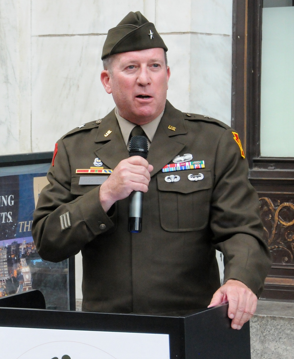 U.S. Army birthplace honored with historic marker in Philadelphia
