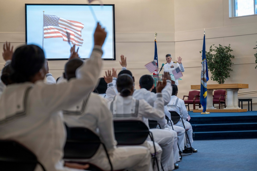 Recruit Training Command Naturalization Ceremony