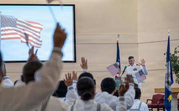Recruit Training Command Naturalization Ceremony