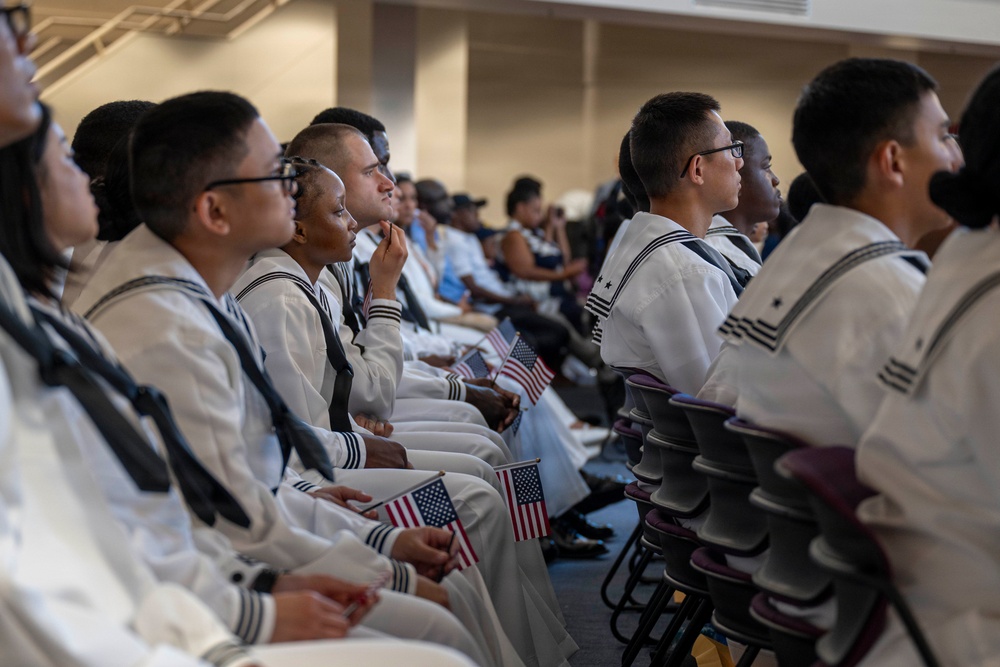 Recruit Training Command Naturalization Ceremony
