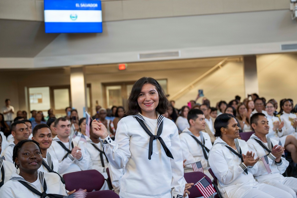Recruit Training Command Naturalization Ceremony