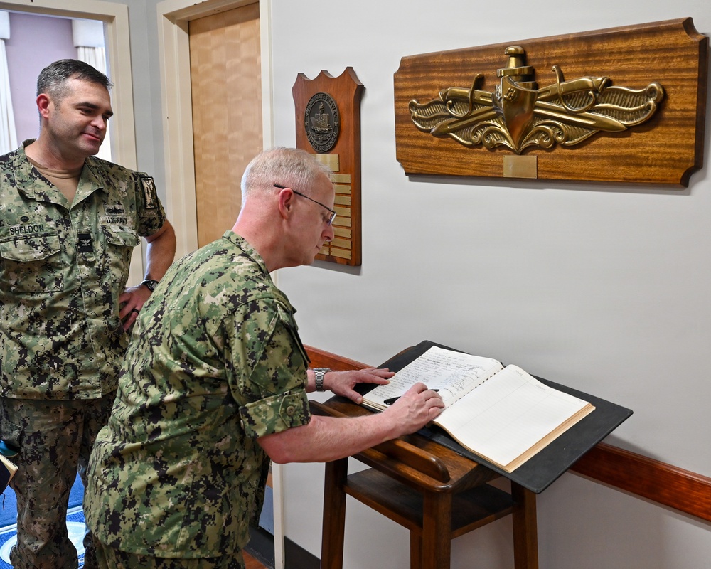 CNO Visits SWSC