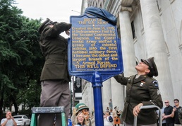 U.S. Army birthplace honored with historic marker in Philadelphia